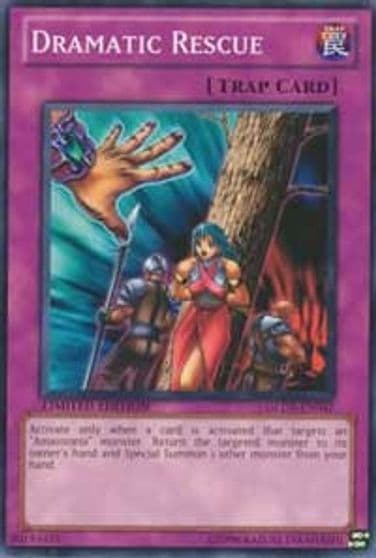 Dramatic Rescue Gold Series 3 Yu-Gi-Oh! card