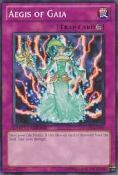 Aegis of Gaia Gold Series 3 Yu-Gi-Oh! card