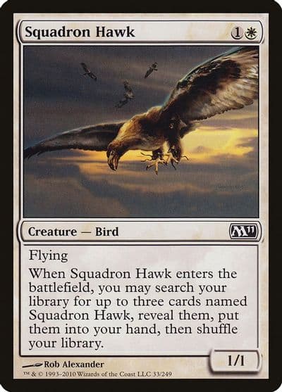 Squadron Hawk Magic 2011 (M11) Magic card