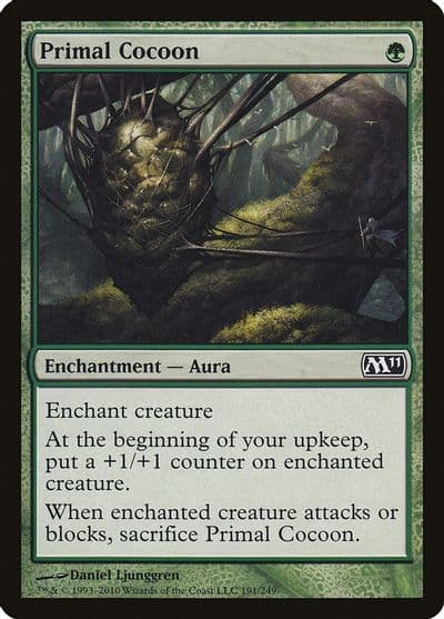 Primal Cocoon Magic 2011 (M11) Magic card