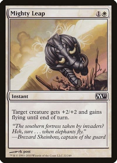 Mighty Leap Magic 2011 (M11) Magic card