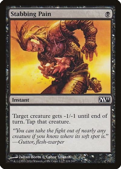 Stabbing Pain Magic 2011 (M11) Magic card