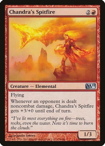 Chandras Spitfire Magic 2011 (M11) Magic card