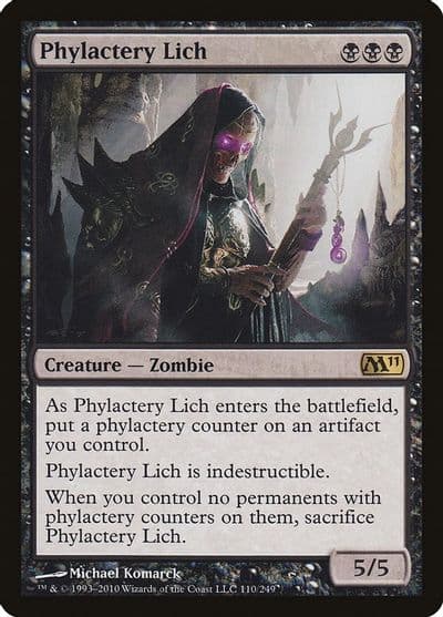 Phylactery Lich Magic 2011 (M11) Magic card