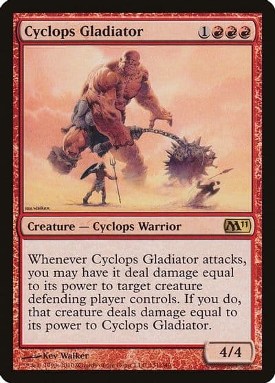 Cyclops Gladiator Magic 2011 (M11) Magic card