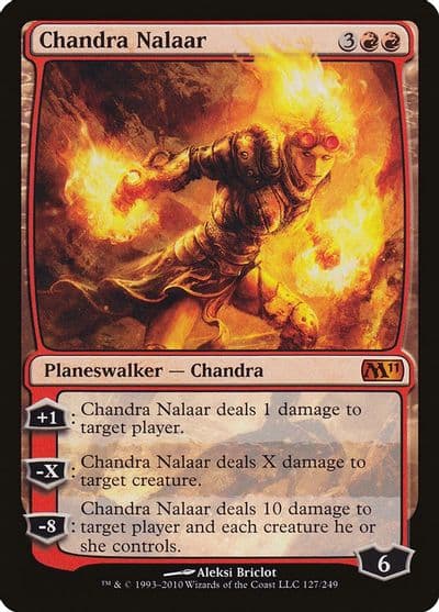 Chandra Nalaar Magic 2011 (M11) Magic card
