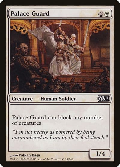 Palace Guard Magic 2011 (M11) Magic card