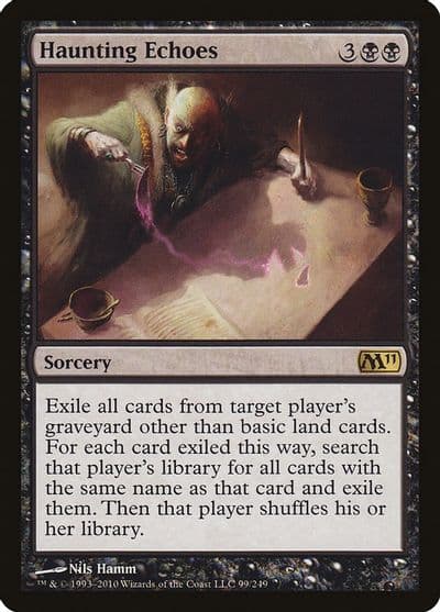 Haunting Echoes Magic 2011 (M11) Magic card
