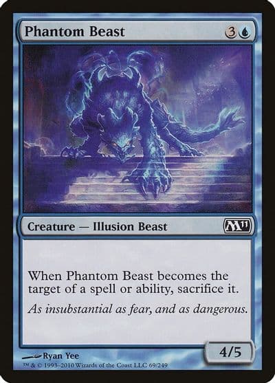Phantom Beast Magic 2011 (M11) Magic card
