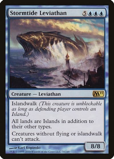 Stormtide Leviathan Magic 2011 (M11) Magic card