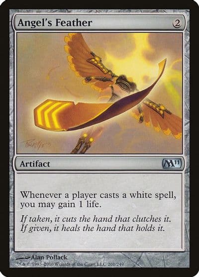 Angels Feather Magic 2011 (M11) Magic card