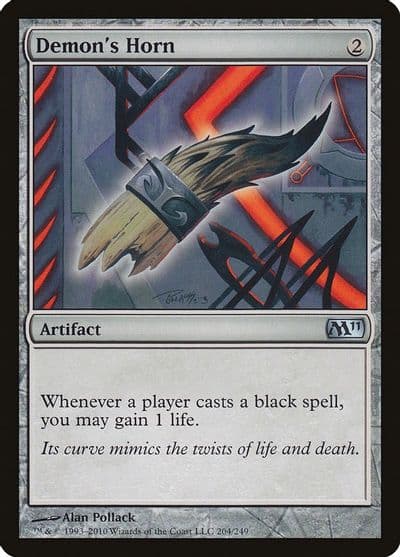 Demons Horn Magic 2011 (M11) Magic card