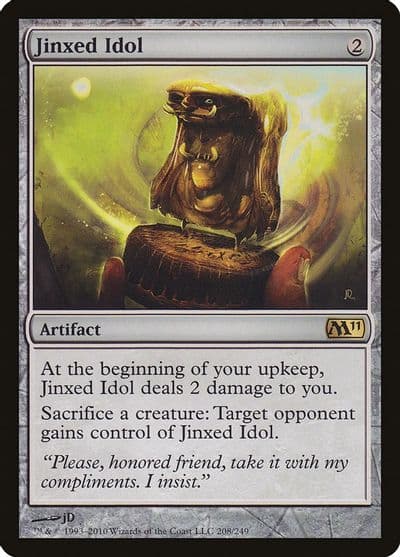 Jinxed Idol Magic 2011 (M11) Magic card