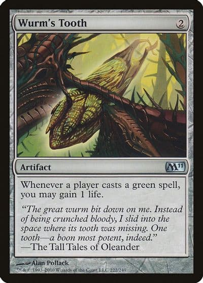 Wurms Tooth Magic 2011 (M11) Magic card