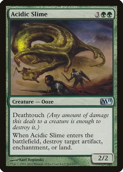 Acidic Slime Magic 2011 (M11) Magic card