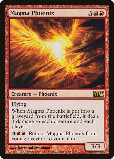 Magma Phoenix Magic 2011 (M11) Magic card