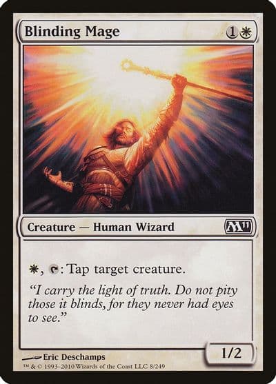 Blinding Mage Magic 2011 (M11) Magic card