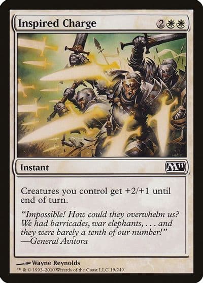 Inspired Charge Magic 2011 (M11) Magic card