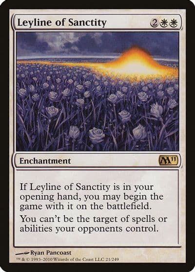 Leyline of Sanctity Magic 2011 (M11) Magic card