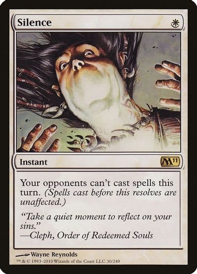 Silence Magic 2011 (M11) Magic card