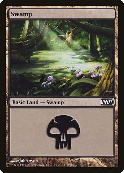 Swamp 238 Magic 2011 (M11) Magic card