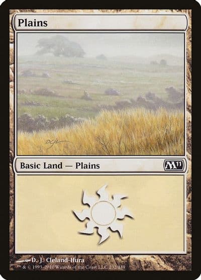 Plains 232 Magic 2011 (M11) Magic card