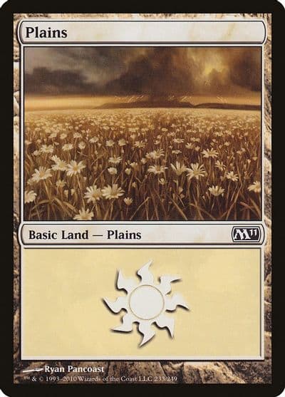 Plains 233 Magic 2011 (M11) Magic card
