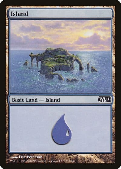 Island 237 Magic 2011 (M11) Magic card