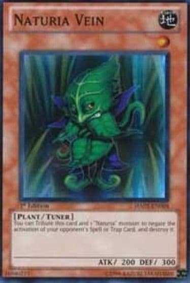 Naturia Vein Hidden Arsenal 2 Yu-Gi-Oh! card