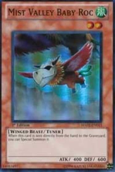 Mist Valley Baby Roc Hidden Arsenal 2 Yu-Gi-Oh! card