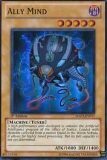Ally Mind Hidden Arsenal 2 Yu-Gi-Oh! card