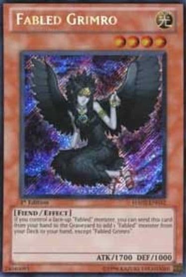 Fabled Grimro Hidden Arsenal 2 Yu-Gi-Oh! card