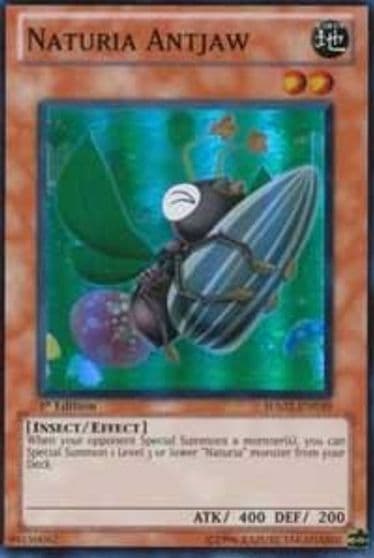 Naturia Antjaw Hidden Arsenal 2 Yu-Gi-Oh! card