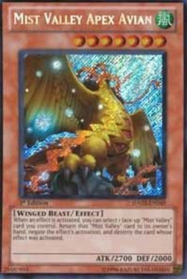 Mist Valley Apex Avian Hidden Arsenal 2 Yu-Gi-Oh! card