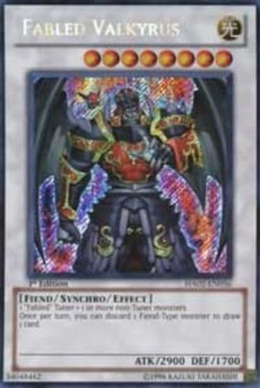 Fabled Valkyrus Hidden Arsenal 2 Yu-Gi-Oh! card