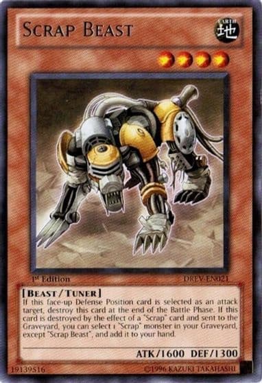 Scrap Beast Duelist Revolution Yu-Gi-Oh! card