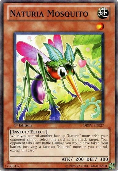Naturia Mosquito Duelist Revolution Yu-Gi-Oh! card