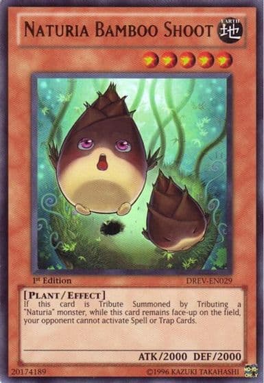 Naturia Bamboo Shoot Duelist Revolution Yu-Gi-Oh! card