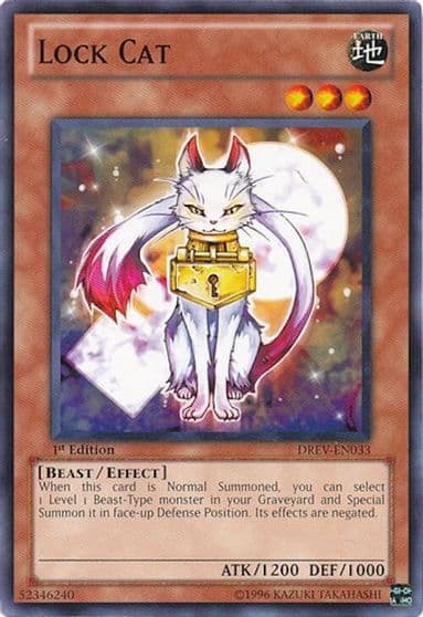 Lock Cat Duelist Revolution Yu-Gi-Oh! card