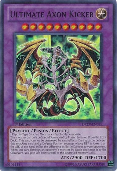 Ultimate Axon Kicker Duelist Revolution Yu-Gi-Oh! card