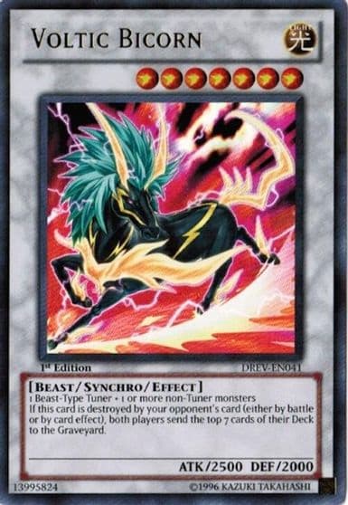 Voltic Bicorn Duelist Revolution Yu-Gi-Oh! card