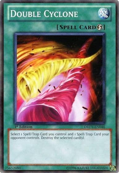 Double Cyclone Duelist Revolution Yu-Gi-Oh! card