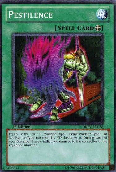 Pestilence Duelist Revolution Yu-Gi-Oh! card