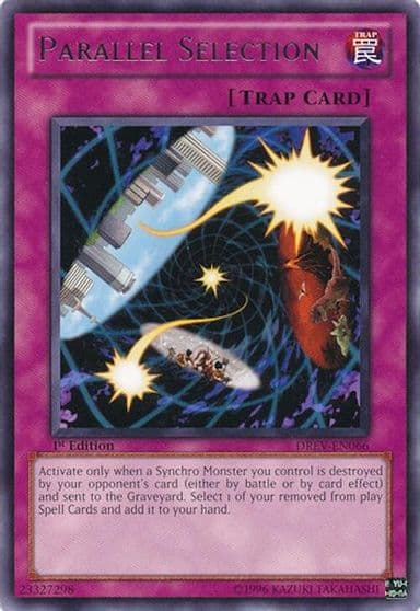 Parallel Selection Duelist Revolution Yu-Gi-Oh! card