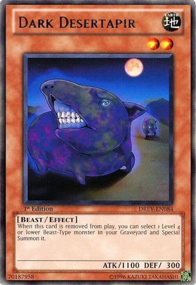 Dark Desertapir Duelist Revolution Yu-Gi-Oh! card
