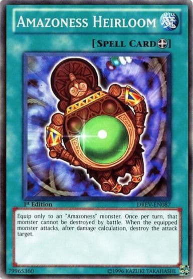 Amazoness Heirloom Duelist Revolution Yu-Gi-Oh! card