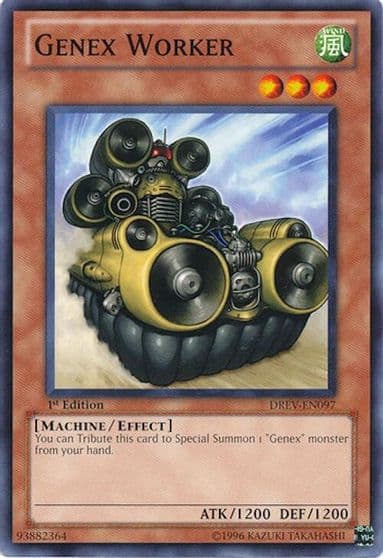 Genex Worker Duelist Revolution Yu-Gi-Oh! card