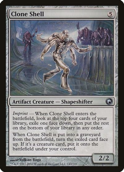 Clone Shell Scars of Mirrodin Magic card