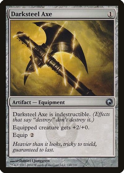 Darksteel Axe Scars of Mirrodin Magic card