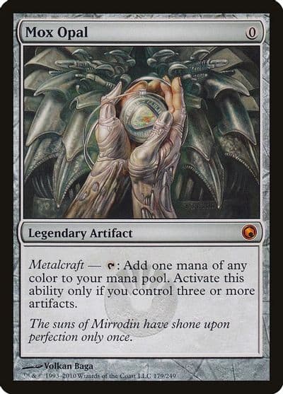 Mox Opal Scars of Mirrodin Magic card